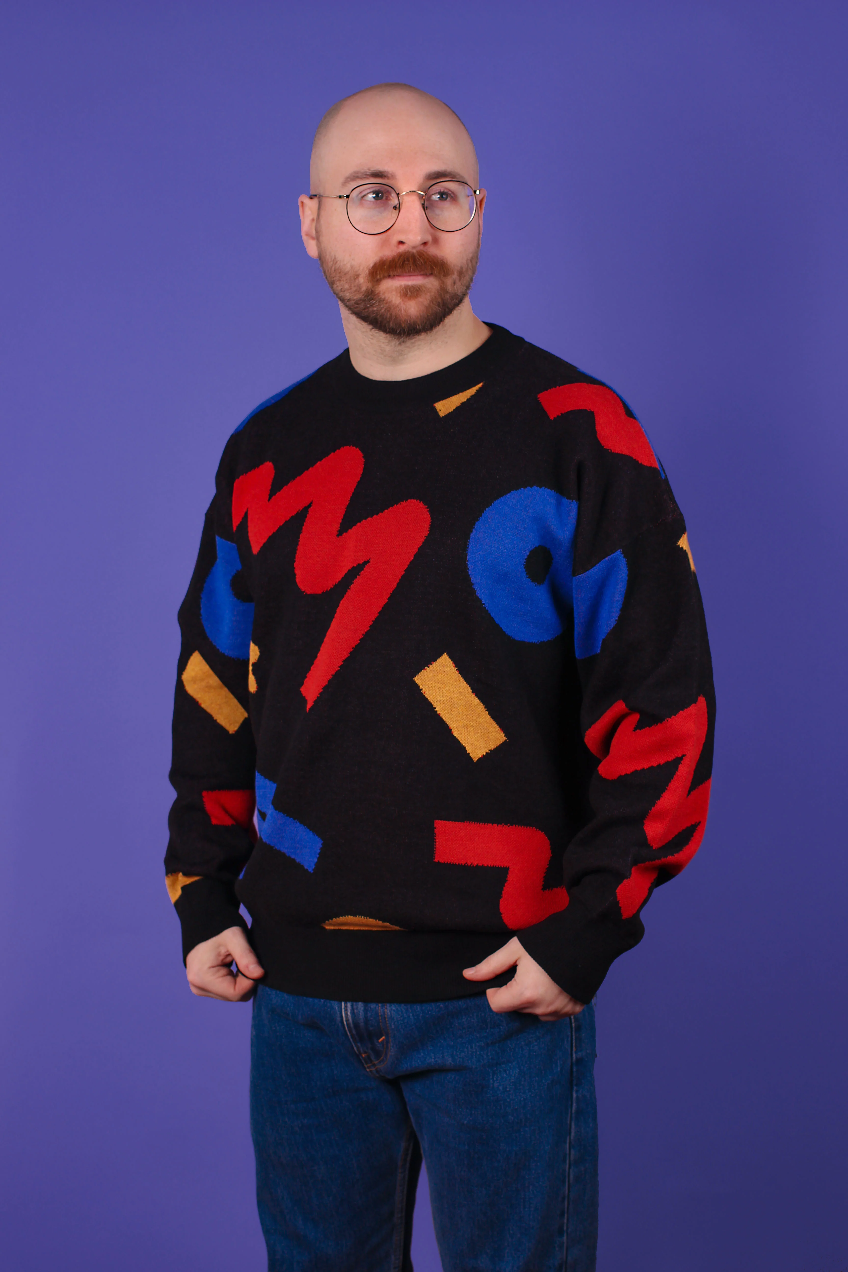 Walking in Memphis Knit Sweater - Image 4