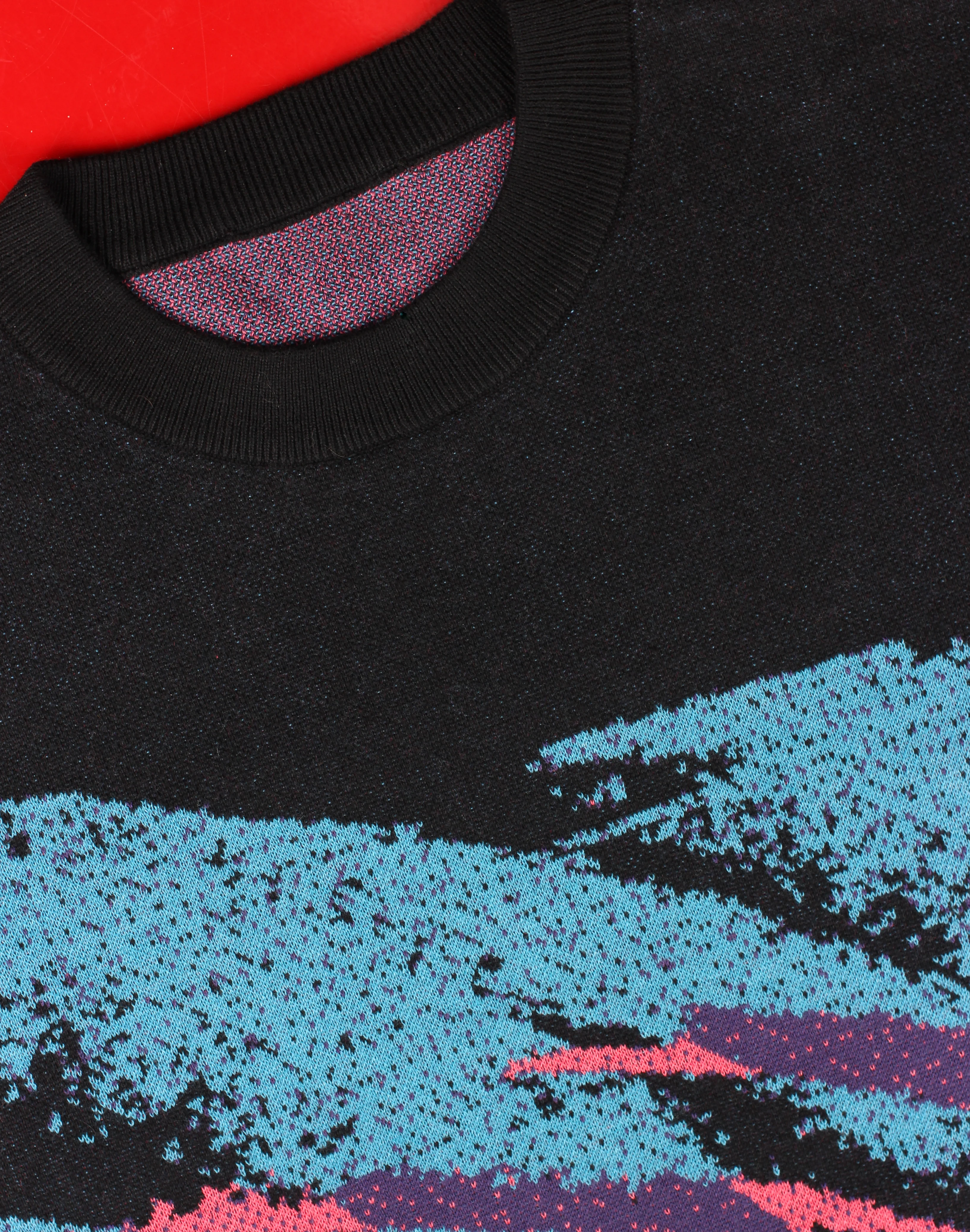 Black Jazz Cup Knit Sweater - Image 3