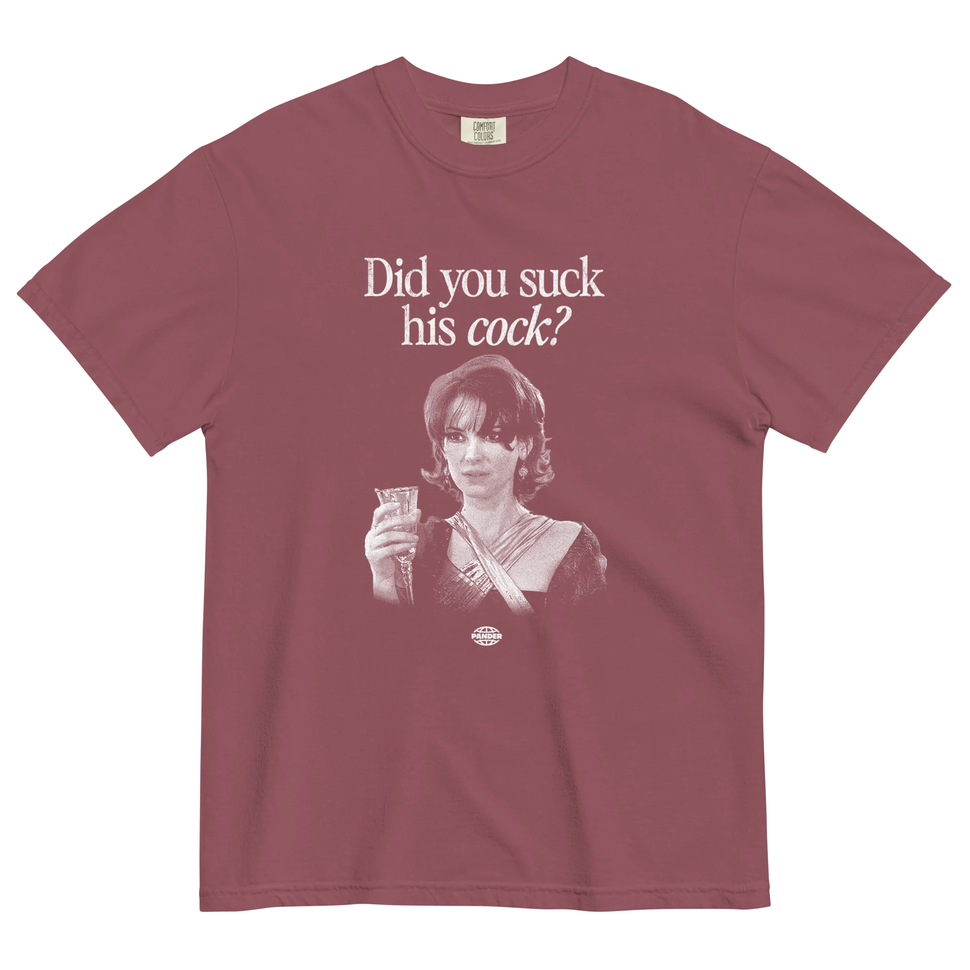 Did you suck his cock? T-Shirt - Image 3