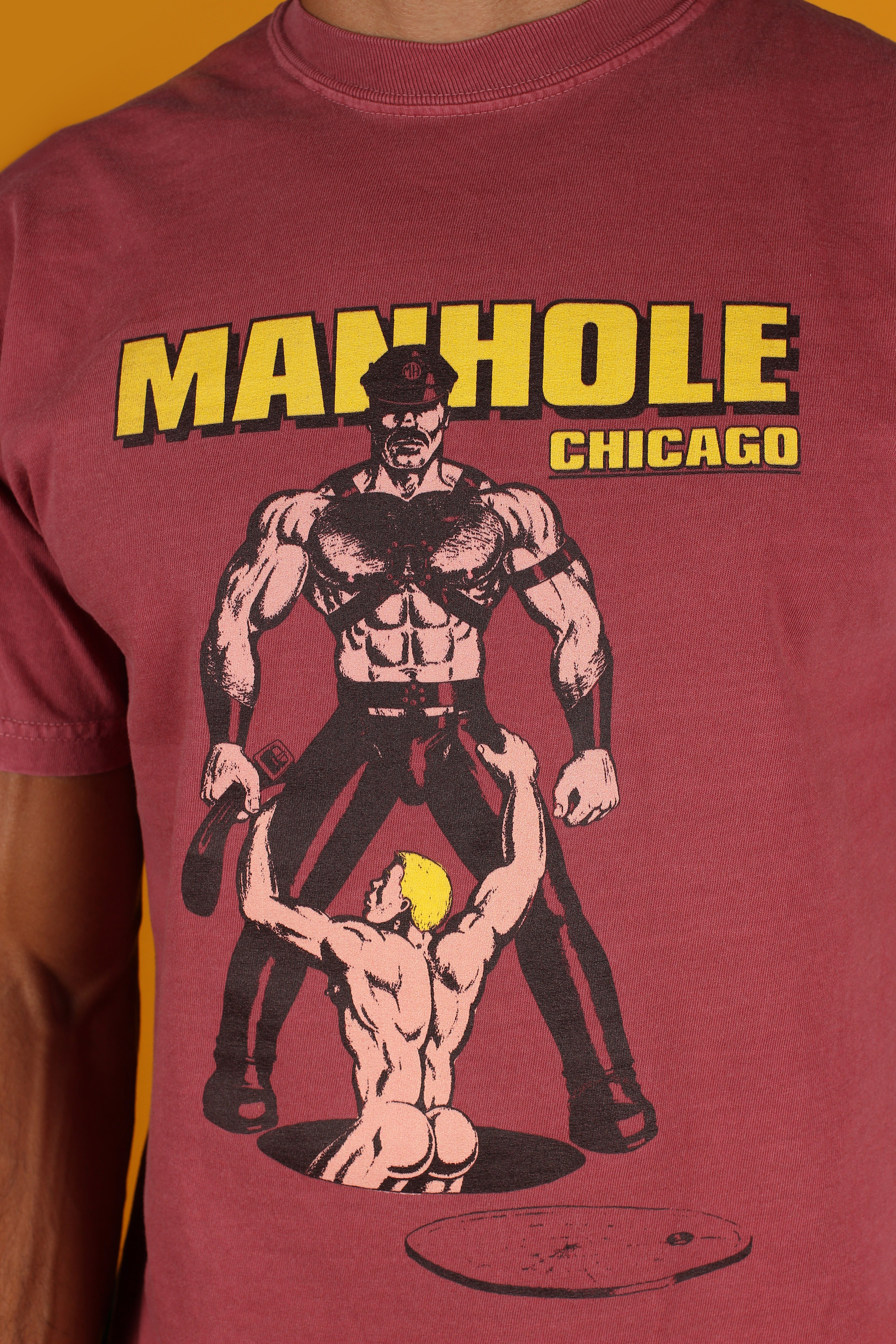 Manhole Chicago Leather Daddy T-Shirt - Image 2