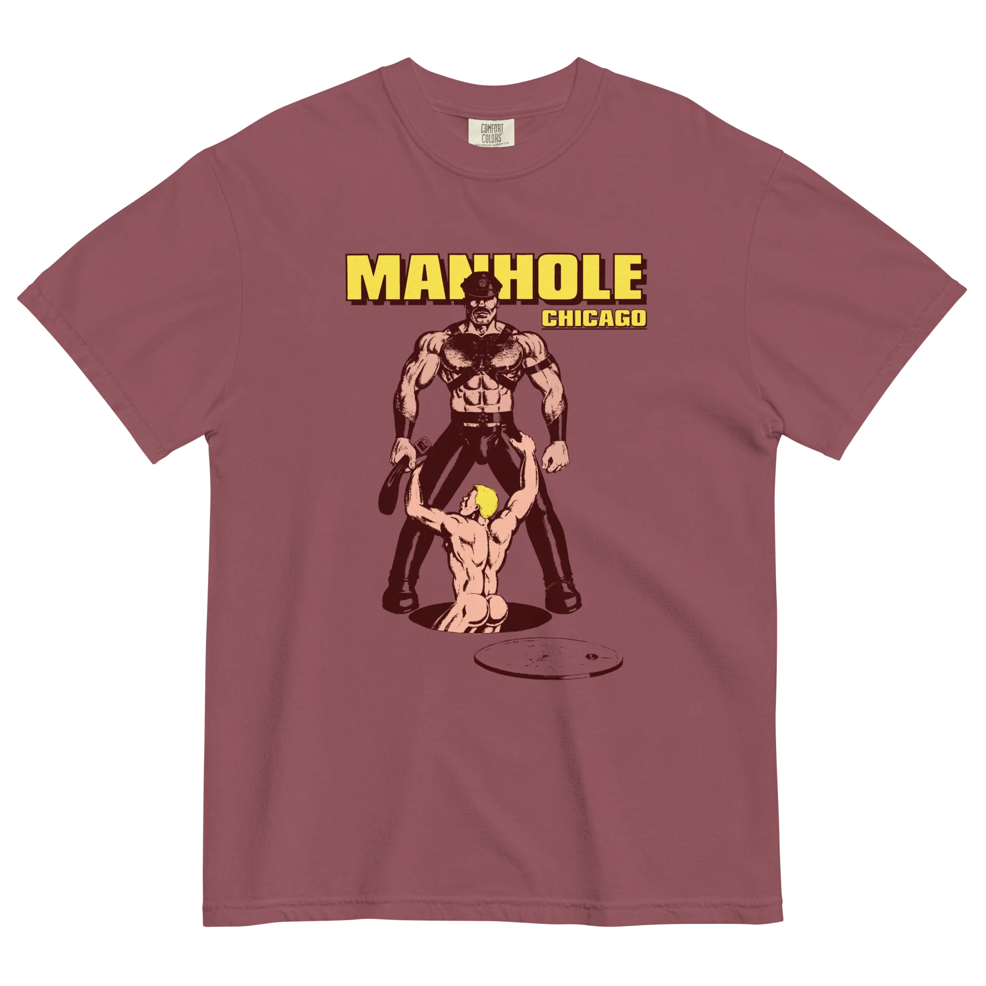 Manhole Chicago Leather Daddy T-Shirt - Image 3
