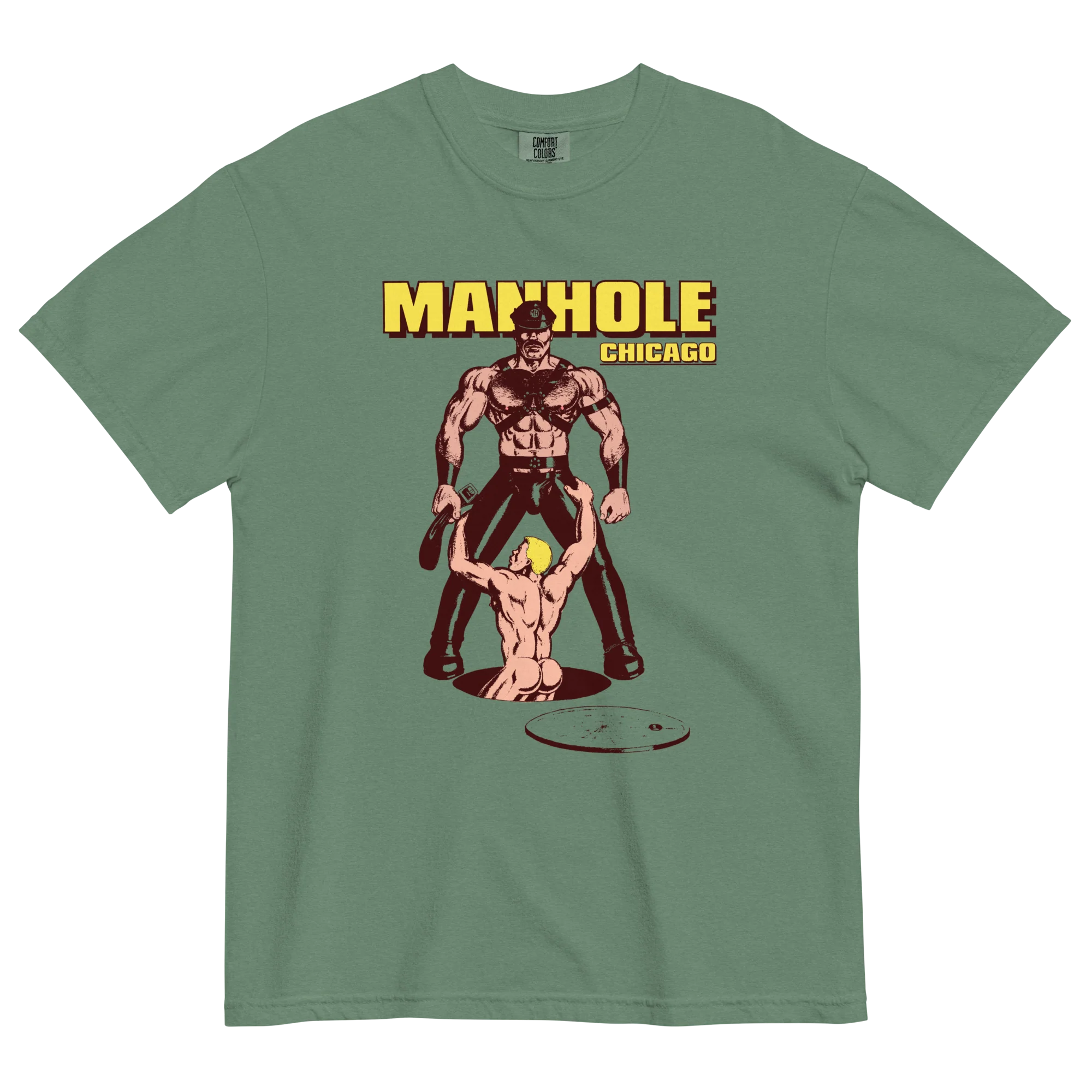 Manhole Chicago Leather Daddy T-Shirt - Image 4