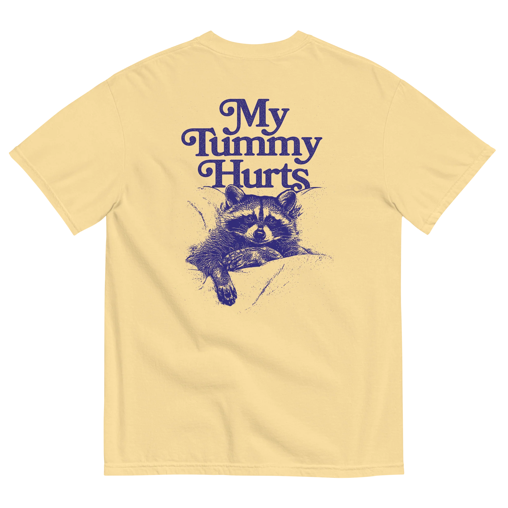 My Tummy Hurts Raccoon T-Shirt - Image 4