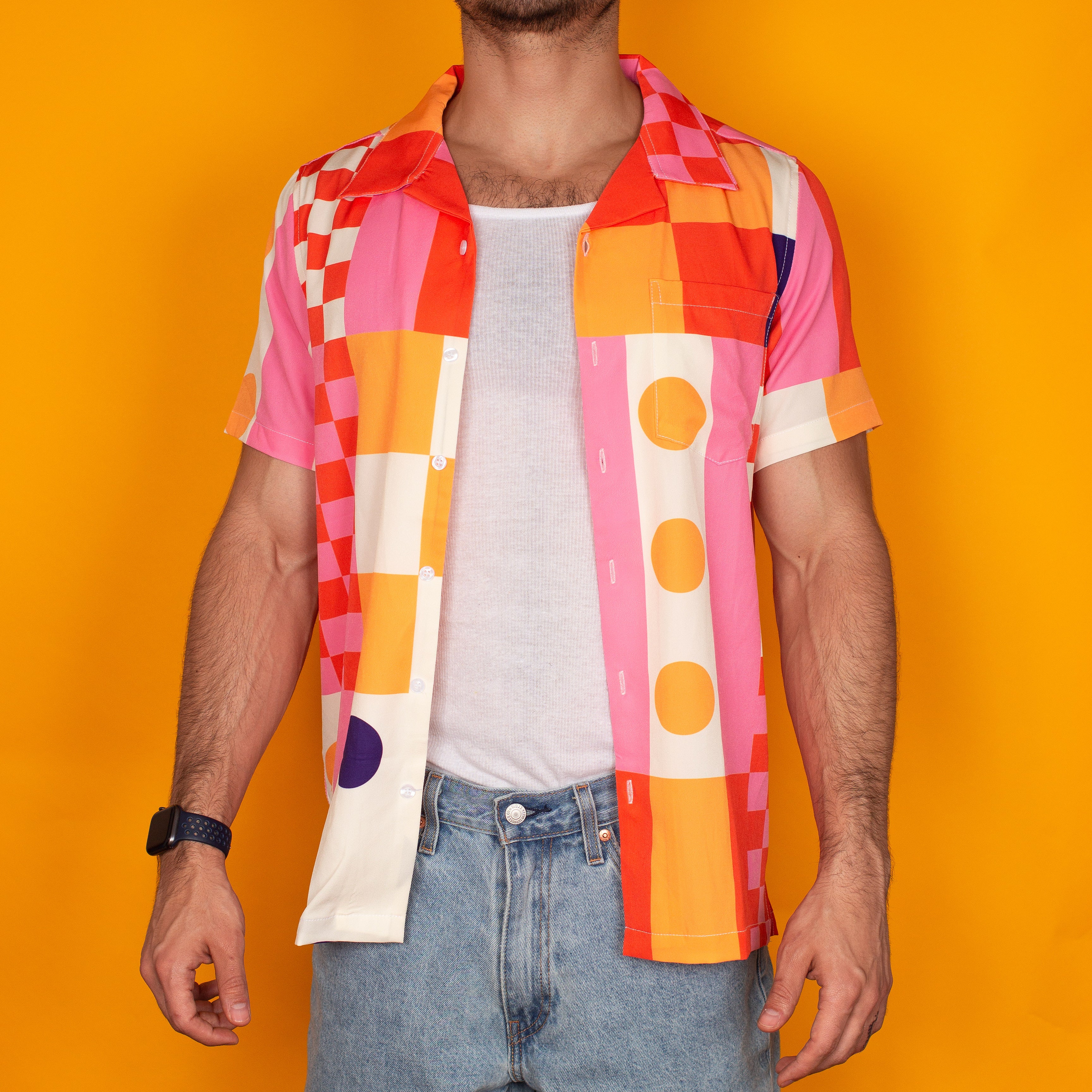 Patchwork Hawaiian Shirt - Image 4