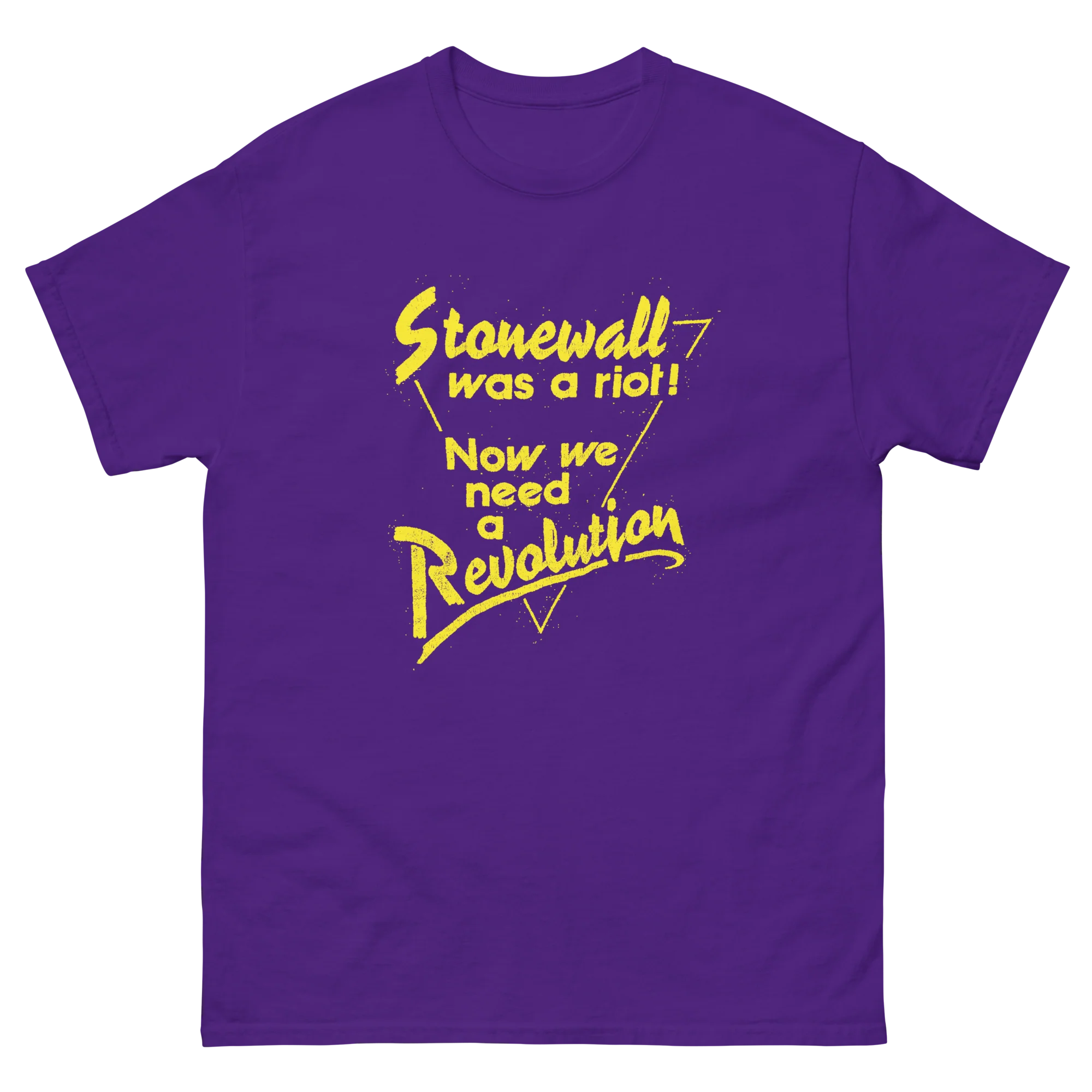 Retro Gay Pride Stonewall Was a Riot T-Shirt - Image 7