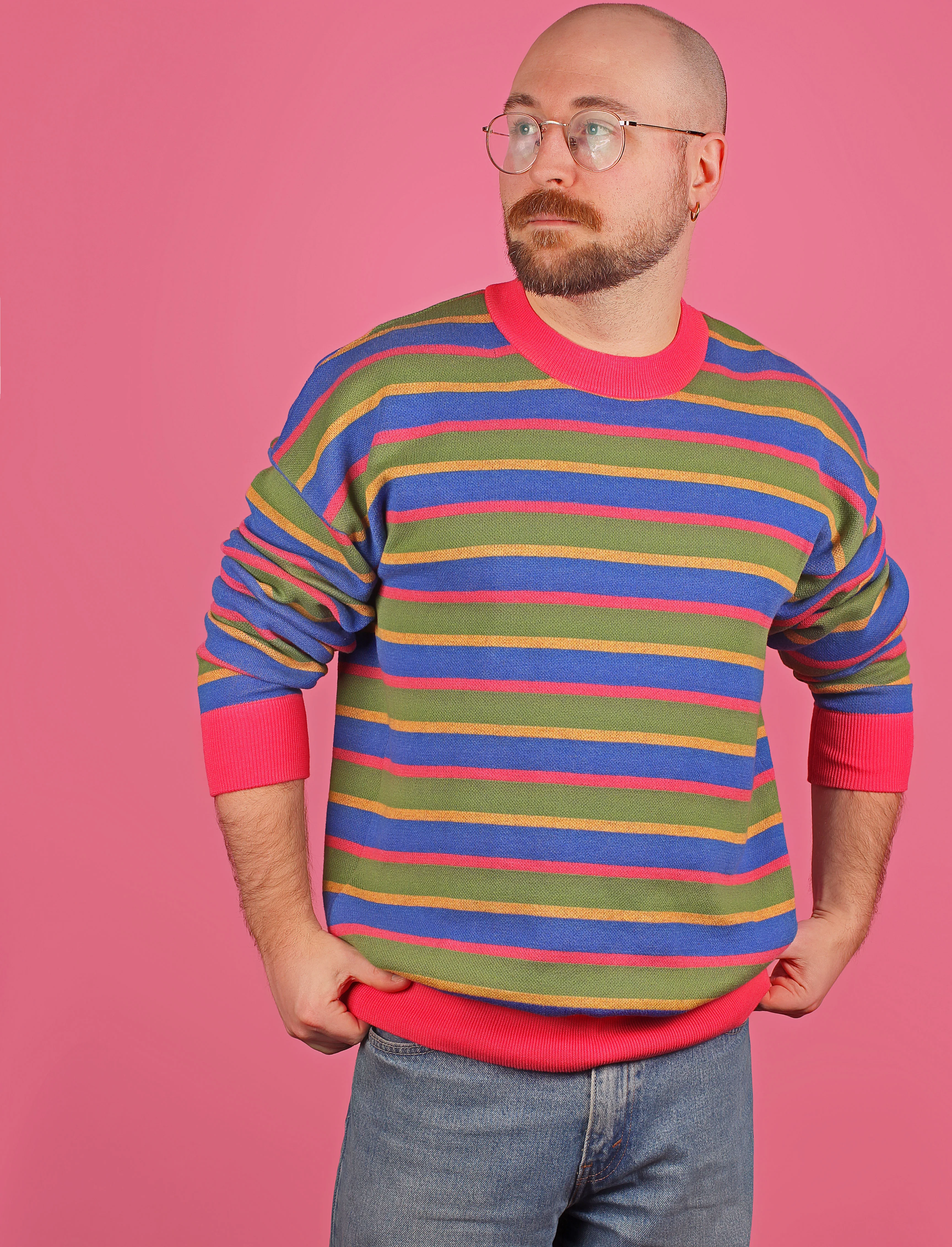 The Pink Ernie Knit Sweater - Image 3