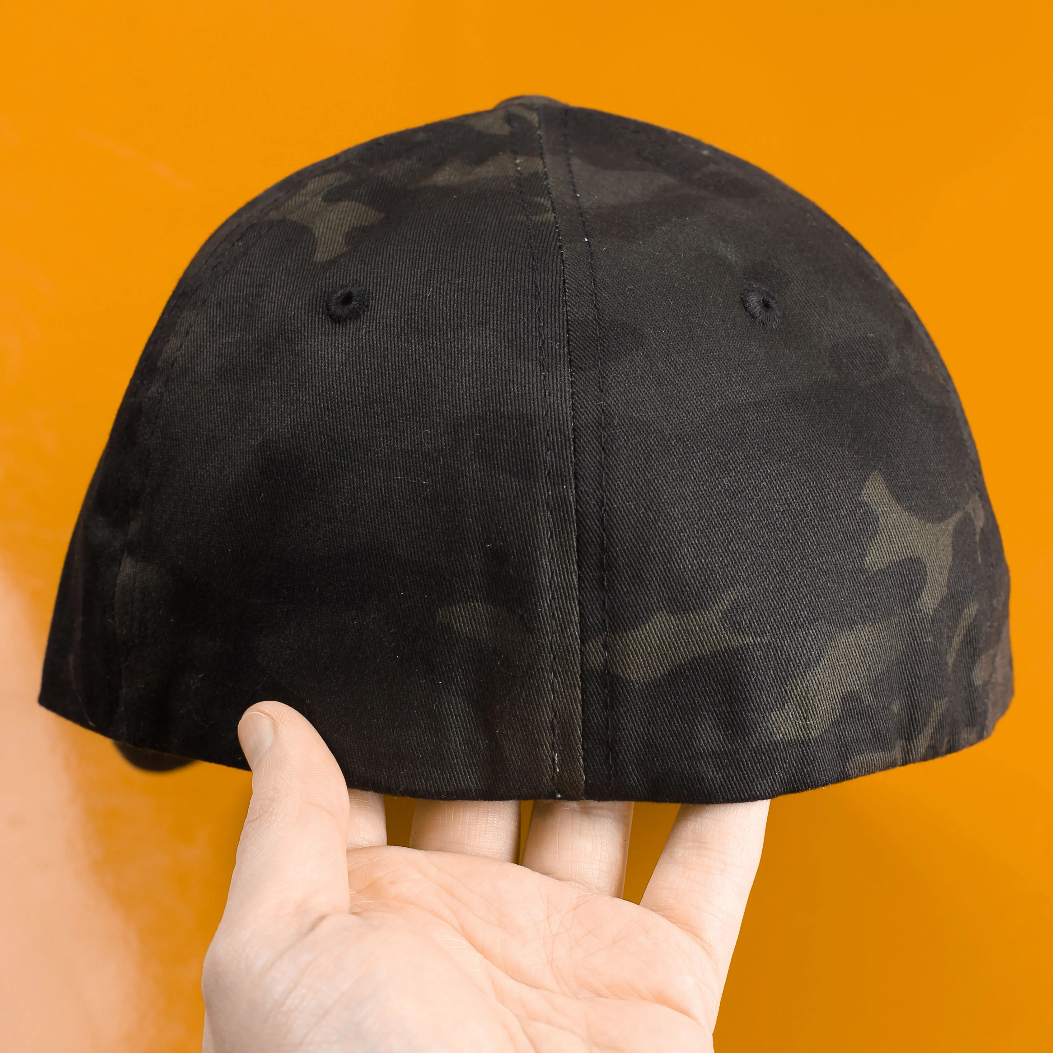 Tight Hole Crew Embroidered Hat with Flex-Fit® - Image 3