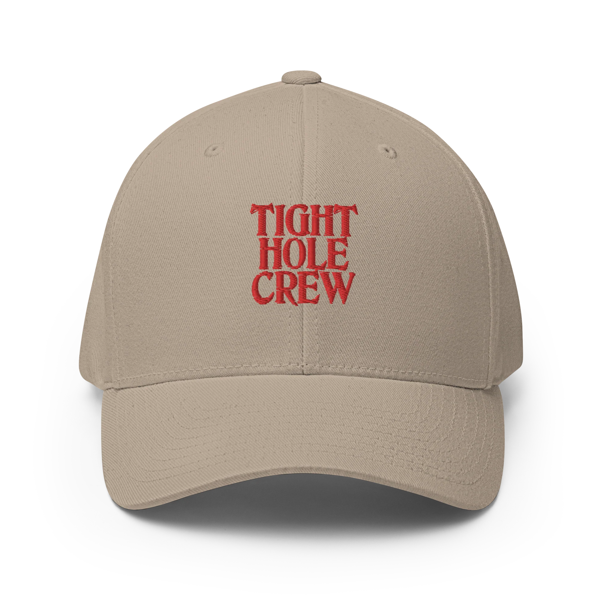 Tight Hole Crew Embroidered Hat with Flex-Fit® - Image 7